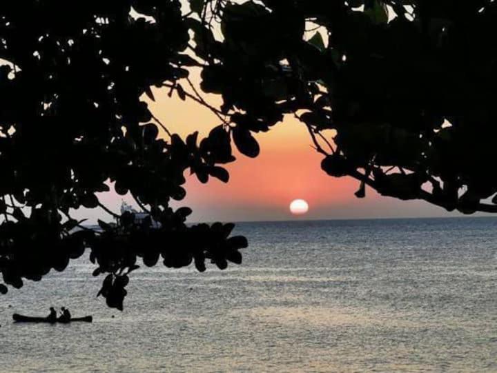 Suite Pe Na Areia- Espaco Independente Na Praia Do Curral Com Localizacao Privilegiada - Simplicidade E Comodidade Com O Por Do Sol Mais Lindo De Ilhabela - Melhor Custo Beneficio Para Ate 4 Pessoas , Na Av Jose Pacheco Do Nascimento Nº 7682 Exterior foto